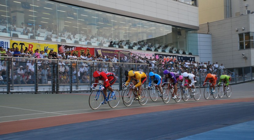 富山競輪場レース